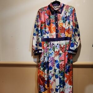 Floral Long Sleeve Dress